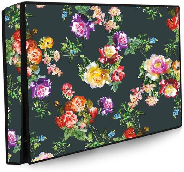 Wacky 50 Inch Led TV Cover Waterproof with Transparent Polyethene Layer for 50 inch Thomson, KODAK, Sony, Samsang, Mi Led TV Cover  - Led-50-K-Gren-Wht-Ros