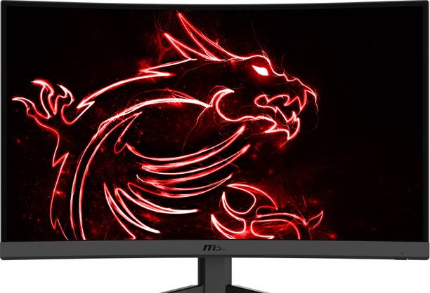 MSI 27 inch Curved WQHD VA Panel Anti Flicker, Low Blue Light, HDR Ready Gaming Monitor (G27CQ4 E2)