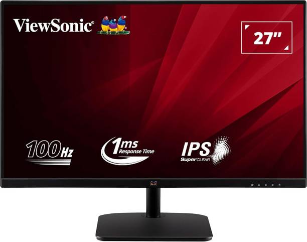 ViewSonic SuperClear 68.58 cm (27 inch) WXGA IPS Panel Monitor (VA2732-H,1920 x 1080, AntiGlare, Flicker Free, Srgb 109%, Wall Mount | HDMI, VGA)