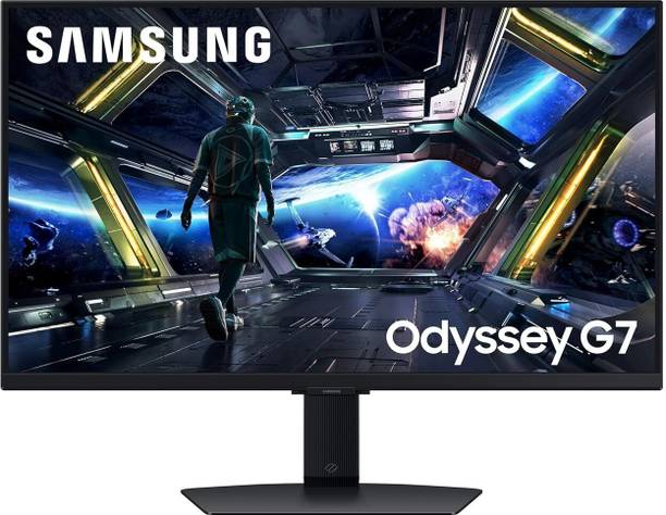Samsung 68.58 cm (27 inch) Curved 4K Ultra HD IPS Panel Monitor (LS27DG700EWXXL)