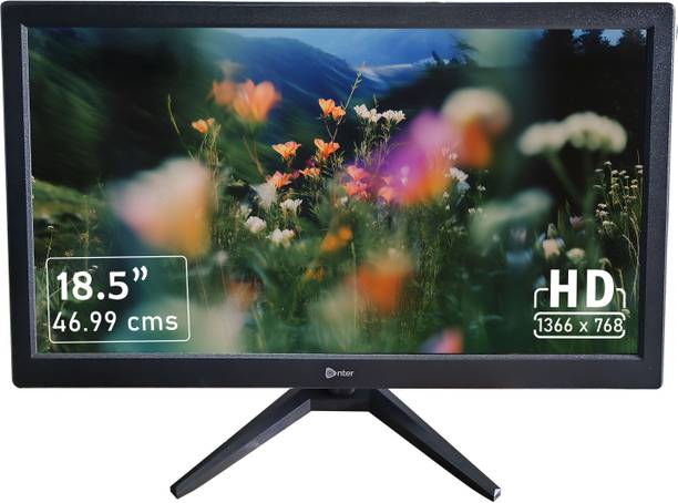 Enter Office n Home 46.99 cm (19 inch) HD TN Panel Monitor (With HDMI and VGA port, Slim monitor)