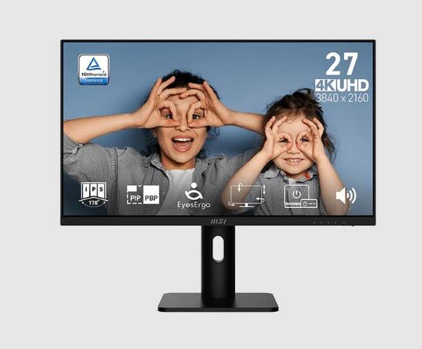 MSI 68.58 cm (27 inch) 4K Ultra HD IPS Panel Monitor (PRO MP273UP E6)