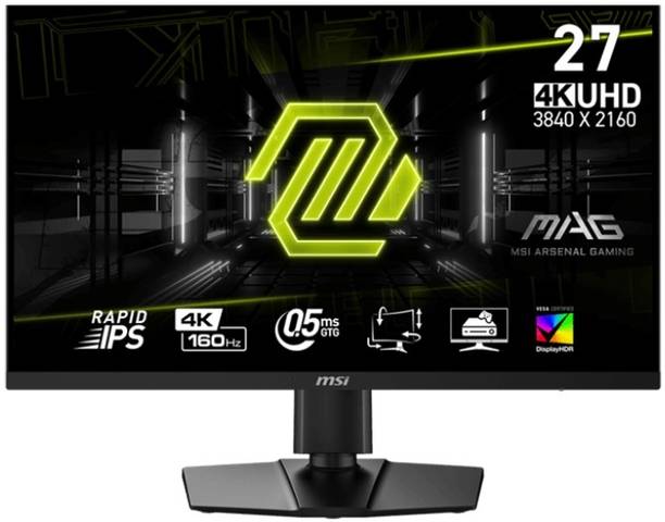 MSI 68.58 cm (27 inch) 4K Ultra HD IPS Panel with VESA ...