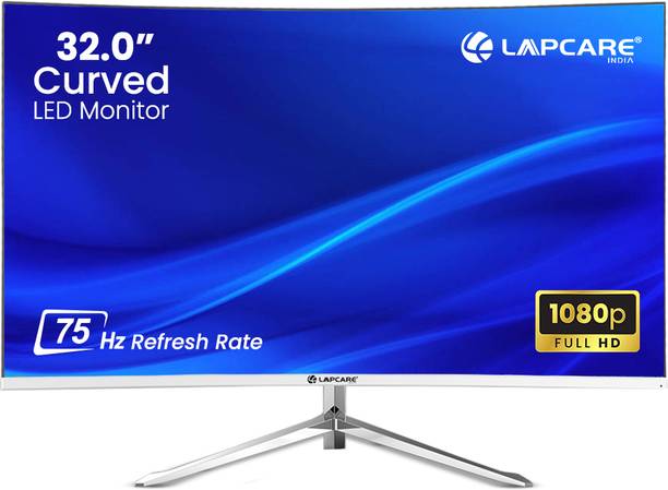 LAPCARE 80.0 cm (32 inch) Curved Full HD VA Panel Monitor (LM32WHCR)