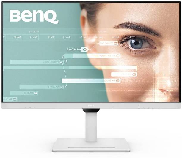 BenQ GW 80.01 cm (32 inch) Quad HD LED Backlit IPS Panel Height Adjustable, 99% Srgb, Eye Safe Certified, Brightness Intelligence, 2Wx2 Noise Filter Speakers, USB-Cwith 65W PD, HDMI, DP, USB Hub, Coding Mode, suitable for Coders & Programmers, Daisy Chain Monitor (GW3290QT)