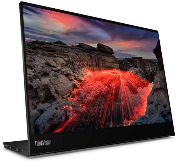 Lenovo 35.56 cm (14 inch) Full HD IPS Panel Monitor (M14T Gen2)