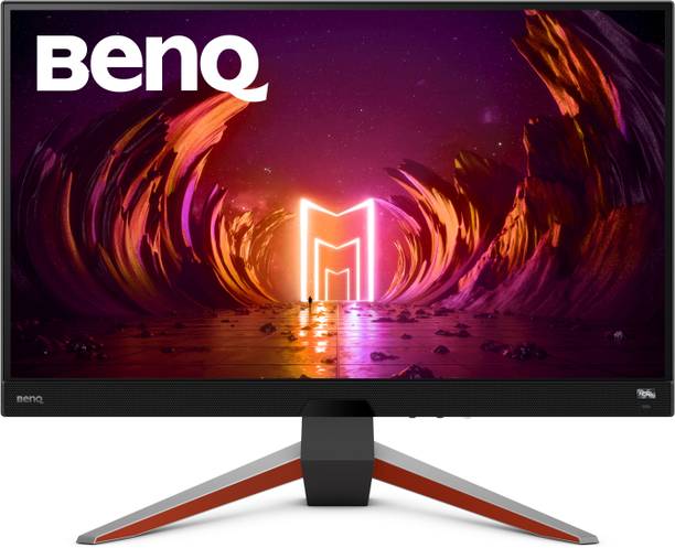 BenQ MOBIUZ 68.58 cm (27 inch) Full HD LED Backlit IPS Panel HDR with Height Adjustment, 99% sRGB, 400nits, Black Equalizer, 2.5Wx2 treVolo Speakers with 5W woofer, HDMI, DP, USB 3.0Hub Gaming Monitor (EX270M)
