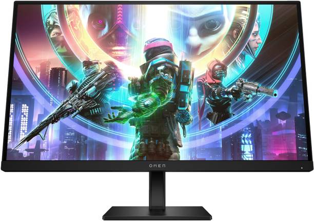 HP 68.58 cm (27 inch) Quad HD IPS Panel with 99% sRGB, On-screen controls, Anti-glare, Height Adjust/Tilt/Swivel/Pivot, VESA DisplayHDR 400 certified, Gaming Console Compatible, Integrated speakers, HP Eye Ease (Eyesafe� certified) Gaming Monitor (OMEN 27qs)