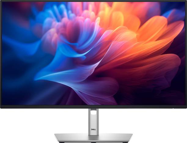 DELL 68.58 cm (27 inch) Full HD LED Backlit IPS Panel with Ports: 1XHDMI | 2XDP 1.4 | 1XRJ45 | 2XUSB 3.2 Gen1 Type-C | 3XUSB 3.2 Gen1 Type-A, Height Adjustable Stand Monitor (P2725HE)