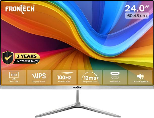Frontech 60.96 cm (24 inch) Full HD LED Backlit IPS Panel Monitor (MON-0089)