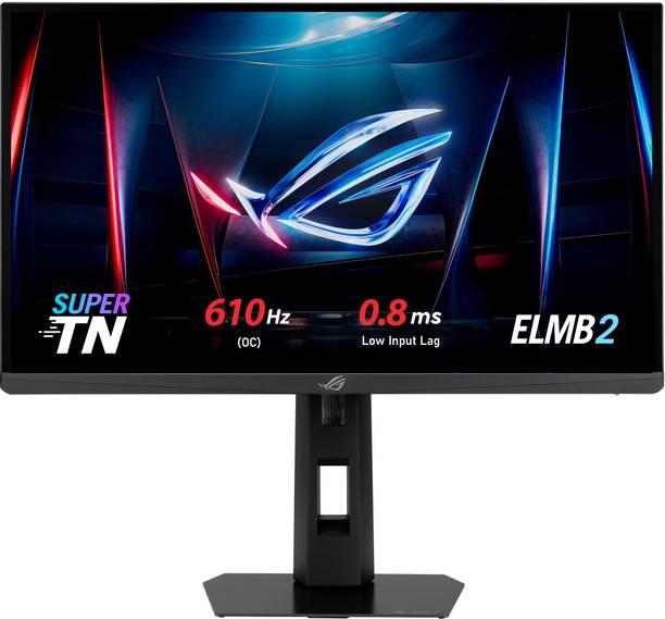 ASUS ROG Strix 61.21 cm (24 inch) Full HD LED Backlit TN Panel Gaming Monitor (ROG Strix XG248QSG Ace Gaming Monitor 24.1-inch FHD Super TN panel, 610Hz RR)