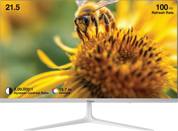 FINGERS Satin 54.48 cm (22 inch) Full HD LED Backlit VA Panel Monitor (Satin 2150)