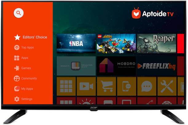 Acer DA0 series 31.5 inch Full HD VA Panel with Bluetooth 5.0, App Support : Youtube, Netflix & more, 2X5W Inbuilt Speakers, Wireless Monitoring, HDR10 Support, Desktop Mode, Wide range of I/O ports, such as RJ45 and S/PDIF, VESA Wall mount Smart Monitor (DA320Q)