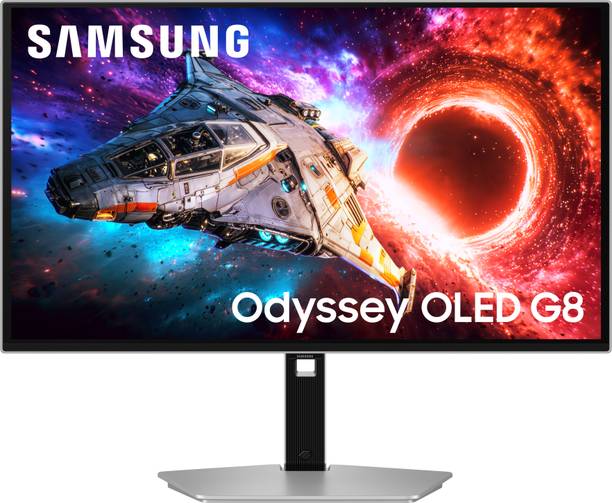 Samsung Odyssey OLED G8 68.58 cm (27 inch) 4K Ultra HD LED Backlit OLED Panel Gaming Monitor (LS2HG800SWXXXL)