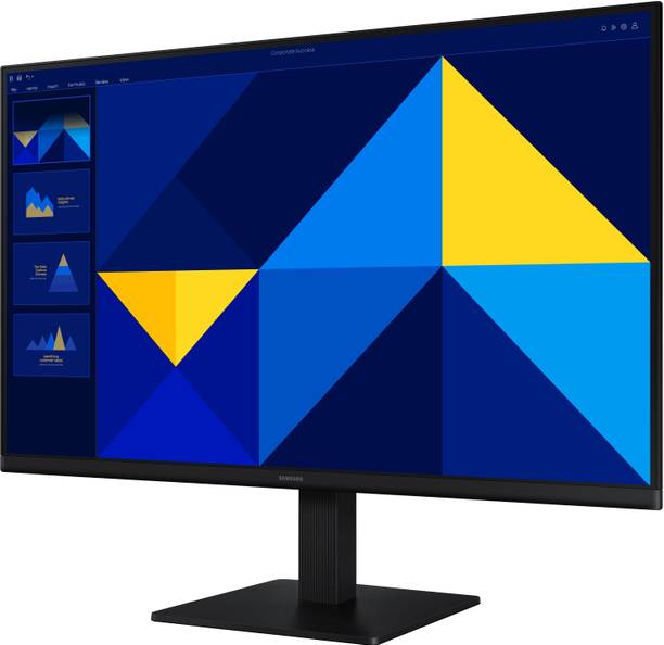 SAMSUNG Essential Series S3 55.88 cm (22 inch) Full HD LED Backlit IPS Panel with D-Sub, HDMI Flat Monitor (LS22D300GAWXXL)