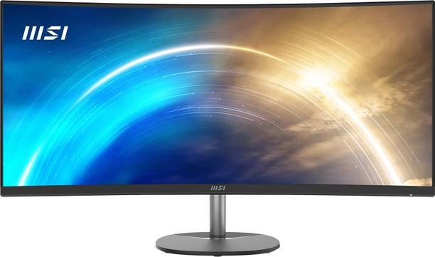 MSI 34 inch Curved UWQHD LED Backlit VA Panel with 1500R Curvature, HDR Ready, DP, HDMI, 2X2W Inbuilt Speakers, TUV Certified Display, Anti-Flicker, Low Blue Light, VESA…