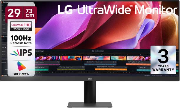 LG 73.66 cm (29 inch) WFHD IPS Panel Monitor (29U511A-B.BTR)