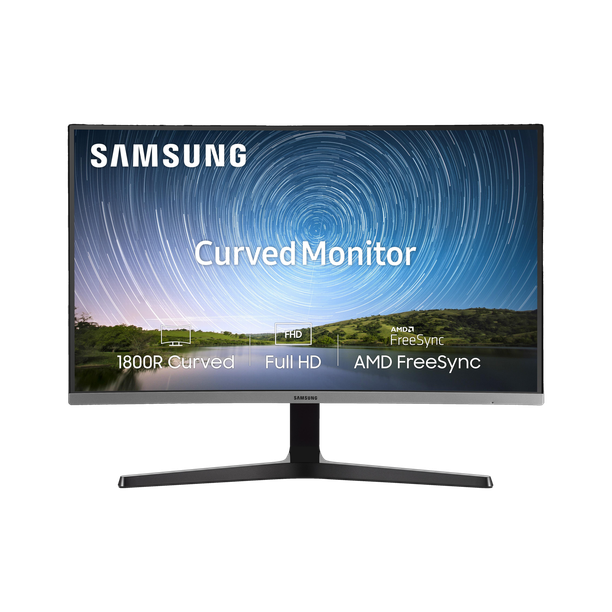 Samsung CR50 68.58 cm (27 inch) Curved Full HD LED Backlit VA Panel with HDMI, Audio Ports, 1800R,Flicker Free, Slim Design Monitor (LC27R500FHWXXL)