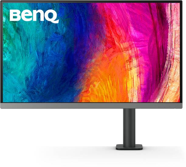 BenQ PD2706UA 68.58 cm (27 inch) 4K Ultra HD LED Backlit IPS Panel with 90W USB-C, P3, sRGB, Rec.709, DisplayHDR 400, AQCOLOR Technology, Factory-Calibrated, Color Mode, DualView, Darkroom mode, Animation Mode, CAD/CAM Mode, ePaper Mode, Hotkey Puck G2, KVM Monitor (PD2706UA)