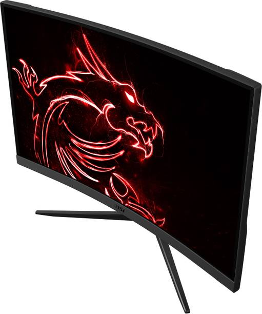 MSI 27 inch Curved WQHD VA Panel Anti Flicker, Low Blue Light, HDR Ready Gaming Monitor (G27CQ4 E2)