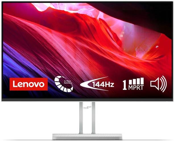 Lenovo L Series 68.58 cm (27 inch) Full HD IPS Panel with 2x3W Speakers, 99%sRGB, 2x HDMI 1.4, 1x VGA, Tilt , Ultraslim Monitor (L27-4C)