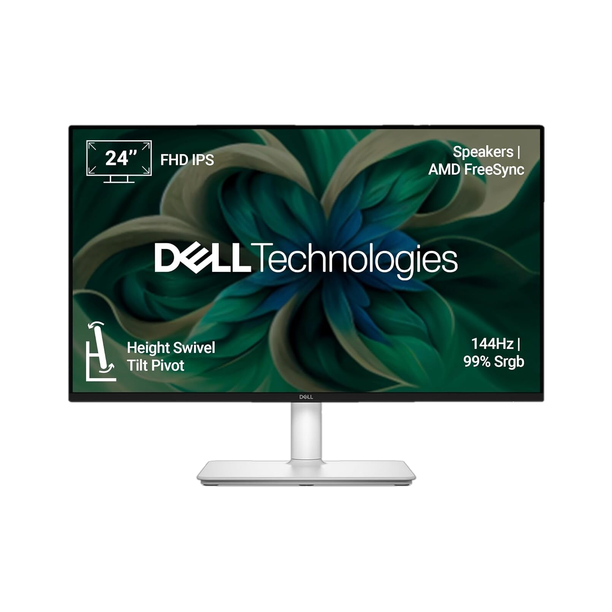 DELL S-Series 60.96 cm (24 inch) Full HD LED Backlit IPS Panel with 2xHDMI, Built-in 3W Dual Speakers, TÃœV Rheinland 4-Star Eye Comfort, Flicker-free