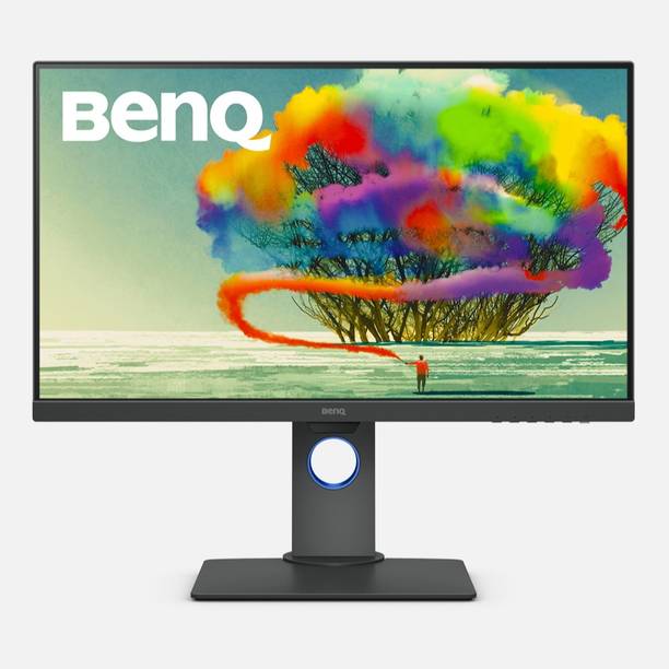 BenQ PD 68.58 cm (27 inch) Quad HD LED Backlit IPS Panel HDR10, 100% Rec709, 100% sRGB, Pantone Validated, Calman Verified, Daisy Chain, CAD/CAM & Animation Mode, Auto Pivot, HDMI, DP, USB-C with 65W PD, Color Accurate Monitor (PD2705Q-T)