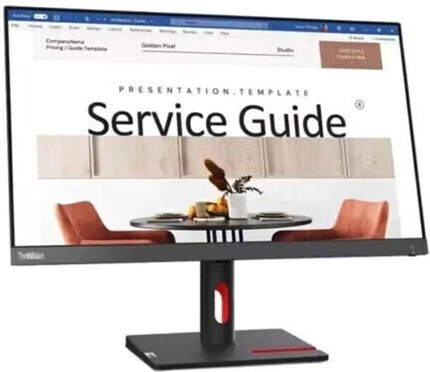 Lenovo 60.45 cm (24 inch) Full HD IPS Panel Monitor (ThinkVision S24i-30)