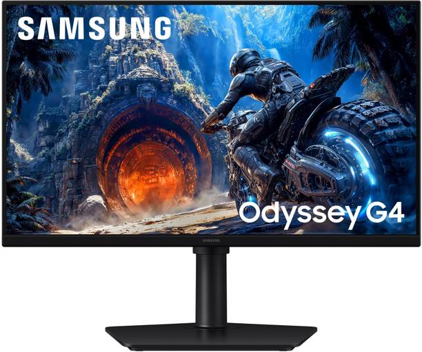 Samsung 63.5 cm (25 inch) Full HD IPS Panel Gaming Monitor (Odyssey G4 Flat Monitor FHD, 300 Hz, IPS Panel, 1ms(GTG), Display Port, HDMI)