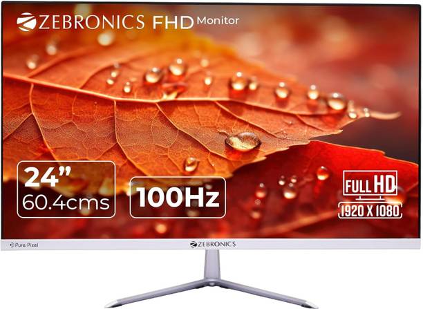 ZEBRONICS 60.96 cm (24 inch) Full HD IPS Panel Gaming Monitor (EA124)