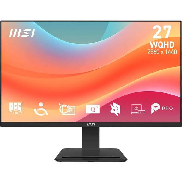MSI 68.58 cm (27 inch) WQHD IPS Panel Monitor (PRO MP273Q E7)