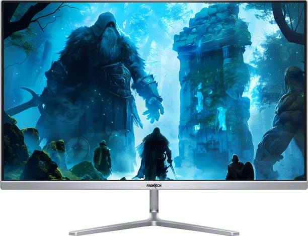 Frontech Gaming 68.58 cm (27 inch) Full HD VA Panel Gaming Monitor (1920 x 1080 | RGB Light | Built-in Speakers | 99% sRGB | HDMI & DP Ports)