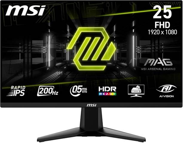 MSI 62.23 cm (25 inch) Full HD IPS Panel Gaming Monitor (MAG 255F E20)