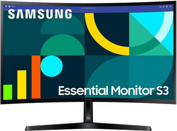 Samsung S3 Curved 68.58 cm (27 inch) Curved Full HD VA Panel Monitor (LS27D368GAWXXL)