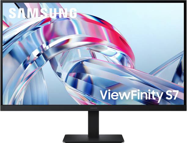 Samsung 68.58 cm (27 inch) 4K Ultra HD IPS Panel Gaming Monitor (ViewFinity S7 Flat Monitor 4K, 60 Hz, IPS Panel, 5ms(GTG), Display Port, HDMI)