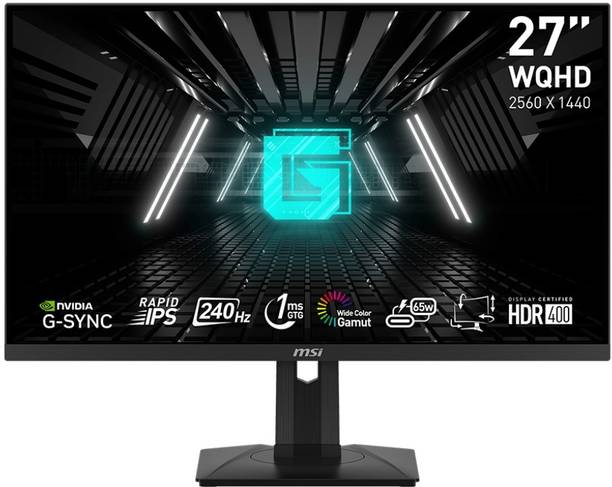MSI 68.58 cm (27 inch) WQHD IPS Panel with DisplayHDR 4...