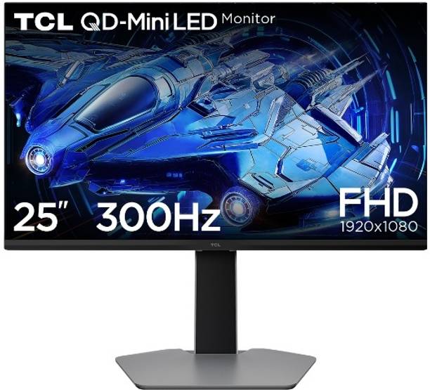 TCL G64 63.5 cm (25 inch) Full HD VA Panel Gaming Monitor (25G64) (Response Time: 1 ms, 300 Hz Refresh Rate)
