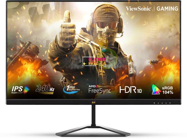 ViewSonic 68.58 cm (27 inch) Full HD LED Backlit IPS Panel Gaming Monitor (VX2779A-HD-PRO)