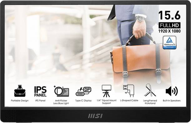 MSI 39.62 cm (16 inch) Full HD IPS Panel Monitor ( MP16...