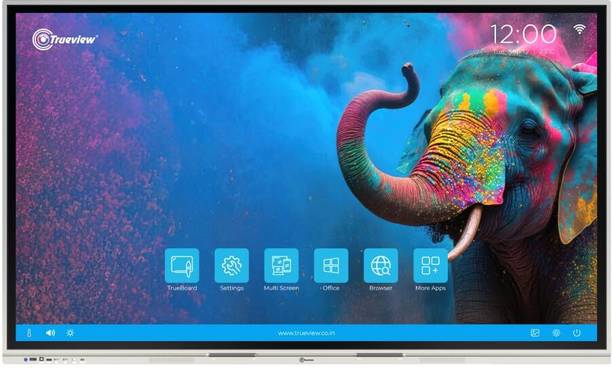 Trueview TrueBoard 165.1 cm (65 inch) 4K Ultra HD LED Backlit IPS Panel Monitor (65 inch-TrueBoard AiO INTERACTIVE FLAT PANEL DISPLAY)