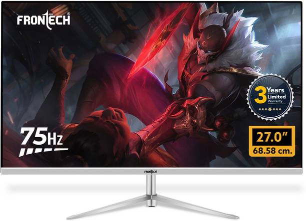 Frontech Ultima Series 68.58 cm (27 inch) Full HD LED Backlit IPS Panel Monitor (MON-0053)