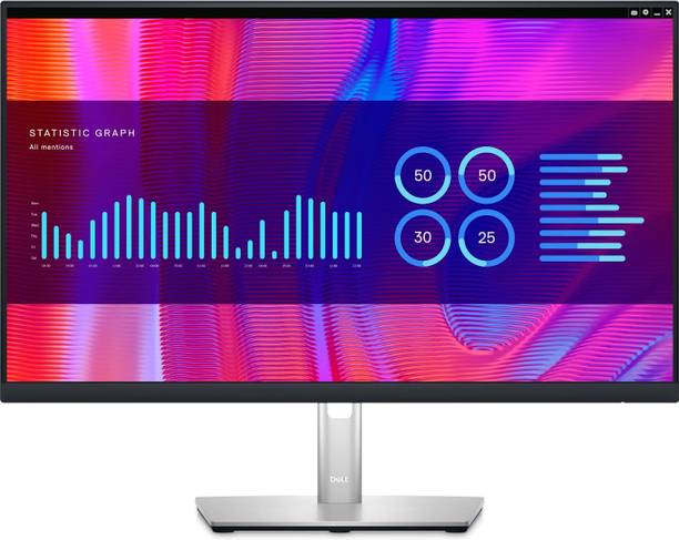 DELL P-SERIES, P2423D 60.96 cm (24 inch) Quad HD IPS Panel Monitor ((2560x1440), 99% sRGB,1xHDMI|1xDP|5xUSB 3.2 Gen1,Height Adjustable,Pivot,Swivel)