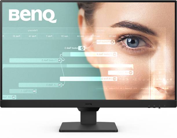 BenQ GW2790 68.58 cm (27 inch) Full HD LED Backlit IPS Panel 99% sRGB, Eye-careU, Dual HDMI, Display Port, Bezel-Less, Eyesafe, VESA MediaSync, Brightness Intelligence, Low Blue Light, Speakers 2Wx2, VESA Wall mountable Monitor (GW2790)