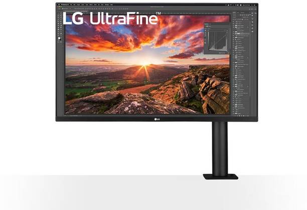 LG UltraFine 81.28 cm (32 inch) 4K Ultra HD IPS Panel with HDR 10, Display Ergo, USB Type-C Monitor (32UN880K-B.ATR)