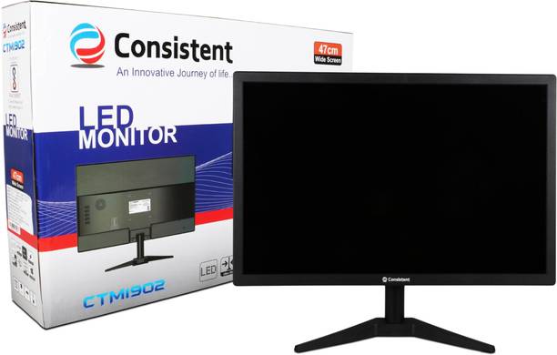 Consistent 46.99 cm (19 inch) HD TN Panel Monitor (CTM1902)