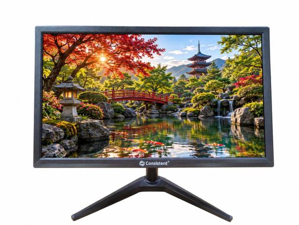 Consistent NEW SERIES 46.99 cm (19 inch) HD LED Backlit TN Panel Monitor (HD clarity, slim monitor)