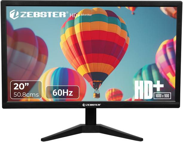 ZEBSTER 50.8 cm (20 inch) HD VA Panel Gaming Monitor (HD 20 INCH MONITOR)