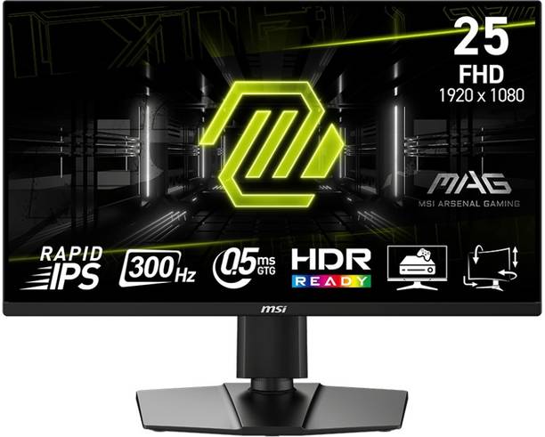 MSI 63.5 cm (25 inch) Full HD IPS Panel Gaming Monitor (MAG 255PXF)