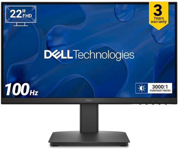DELL SE-Series 55.88 cm (22 inch) Full HD LED Backlit VA Panel with Contrast 1,000:1, Tilt Adjustment, 1x HDMI, 1xVGA, 3 Years Warranty, TUV Rheinland 3-star Eye Comfort, Ultra-Thin Bezel Monitor (SE2225HM)