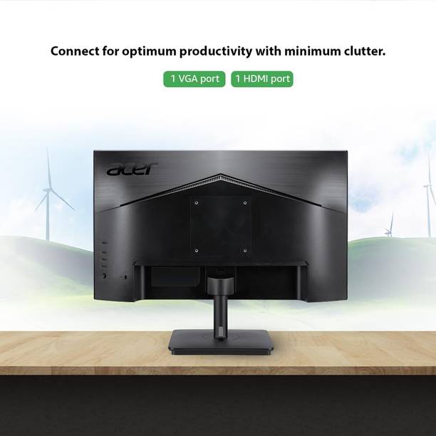 Acer 21.5 inch Full HD LED Backlit IPS Panel Monitor (V227Q E3)  (AMD Free Sync, Response Time: 4 ms, 100 Hz Refresh Rate)